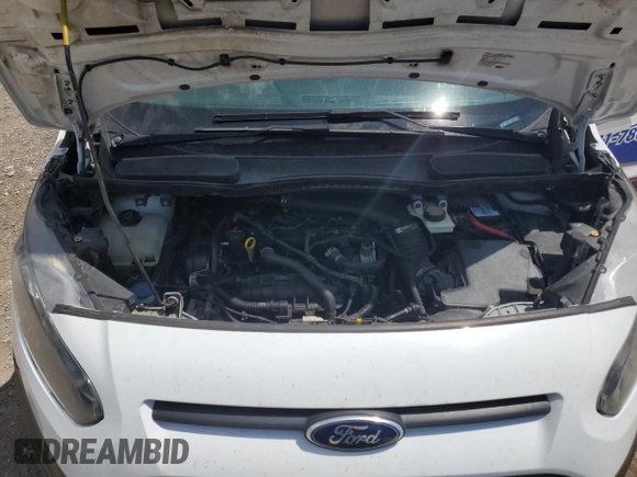 2015 Ford Transit Connect with VIN NM0LE7EX4F1191578, listed as a Copart auction lot 63428285 with 207,588 mi miles and Salvage title. Bid and sale history available at DreamBid. Image 12.