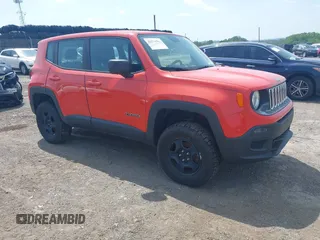2017 Jeep Renegade Sport с VIN ZACCJBAB6HPE90195, выставлен на аукционе IAAI как лот 42574503 с пробегом Не указан миль и . История ставок и продаж доступна на DreamBid. Изображение 1.
