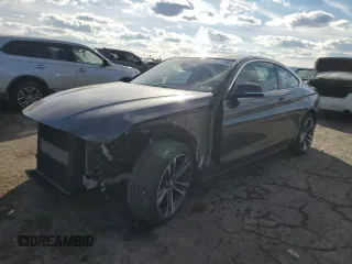 2020 BMW 4 Series 430i xDrive with VIN WBA4W5C02LFJ72876, listed as a Copart auction lot 89111165 with 9,634 mi miles and Salvage title. Bid and sale history available at DreamBid. Image 1.