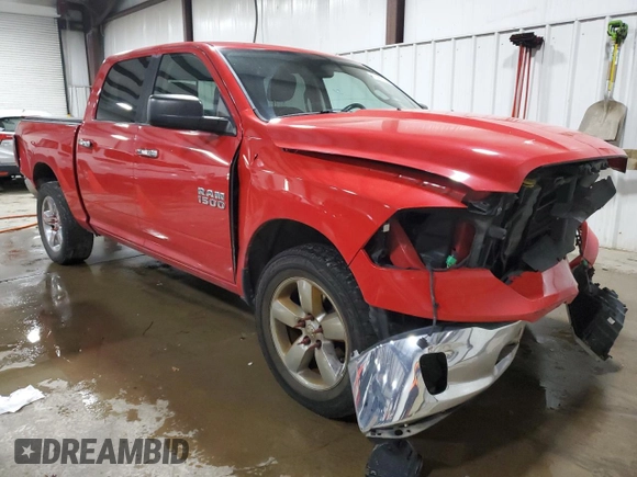 2014 Ram 1500 Big Horn with VIN 1C6RR7LG6ES194163, listed as a Copart auction lot 55963165 with 195,173 mi miles and Salvage title. Bid and sale history available at DreamBid. Image 4.