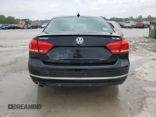 2014 Volkswagen Passat SEL Premium with VIN 1VWCN7A30EC036693, listed as a Copart auction lot 59156245 with 136,939 mi miles and Salvage title. Bid and sale history available at DreamBid. Image 6.