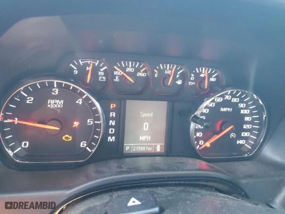 2015 Chevrolet Silverado 1500 Work Truck with VIN 1GCVKPEH2FZ379045, listed as a Copart auction lot 47540395 with 215,887 mi miles and Clean Title. Bid and sale history available at carsss.com. Image 9.