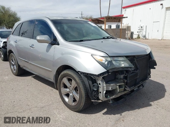 2013 Acura MDX with VIN 2HNYD2H27DH517185, listed as a IAAI auction lot 41799347 with 125,437 mi miles. Bid and sale history available at carsss.com. Image 1.