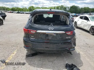 2020 Infiniti QX60 Signature Edition with VIN 5N1DL0MM4LC503454, listed as a Copart auction lot 57754075 with 68,119 mi miles and Salvage title. Bid and sale history available at DreamBid. Image 6.