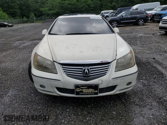 2005 Acura RL with VIN JH4KB16595C009649, listed as a Copart auction lot 60784325 with 203,735 mi miles and Salvage title. Bid and sale history available at DreamBid. Image 5.