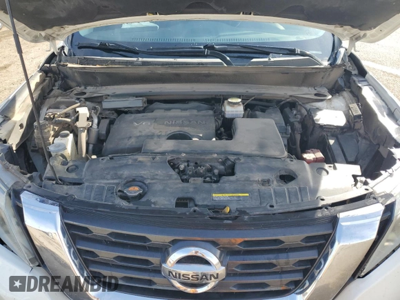 2018 Nissan Pathfinder SV with VIN 5N1DR2MN2JC638139, listed as a Copart auction lot 44940105 with 166,671 mi miles and Salvage Title. Bid and sale history available at carsss.com. Image 11.