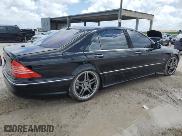 2006 Mercedes-Benz S with VIN WDBNG79J46A469440, listed as a Copart auction lot 51621865 with 103,249 mi miles and Salvage Title. Bid and sale history available at DreamBid. Image 3.