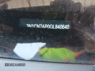 2016 Nissan Versa S z VIN 3N1CN7AP0GL840640, wystawiony jako IAAI lot #41986023 z przebiegiem Nie podano mil oraz . Historia ofert i sprzedaży dostępna na DreamBid. Obrazek 9.