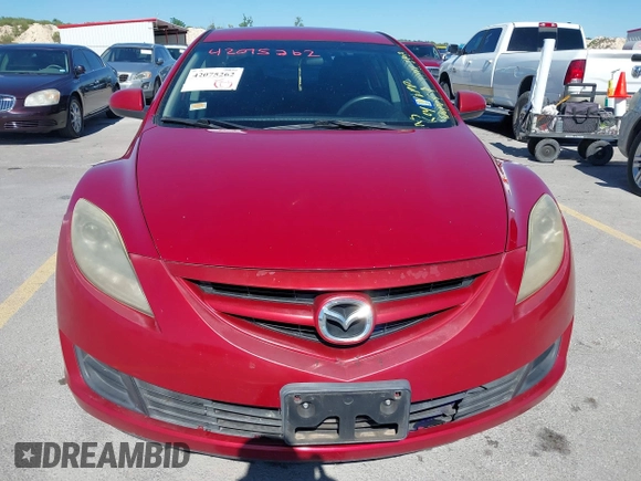 2010 Mazda 6 i Sport with VIN 1YVHZ8BH1A5M28782, listed as a IAAI auction lot 42075262 with 146,851 mi miles. Bid and sale history available at carsss.com. Image 6.