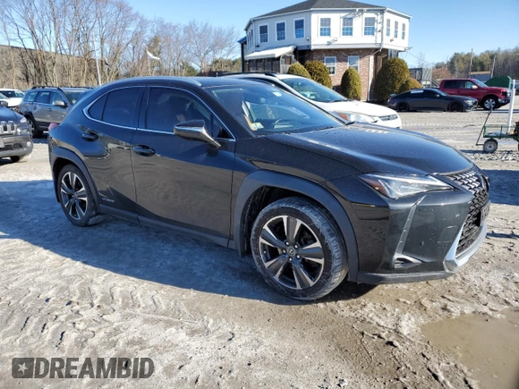2019 Lexus UX 250h with VIN JTHU9JBH6K2013440, listed as a Copart auction lot 48181415 with 103,788 mi miles and Salvage title. Bid and sale history available at DreamBid. Image 4.