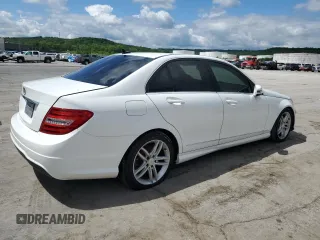 2013 Mercedes-Benz C 250 Sport with VIN WDDGF4HB1DR270887, listed as a Copart auction lot 56064215 with 267,210 mi miles and Clean Title. Bid and sale history available at DreamBid. Image 3.