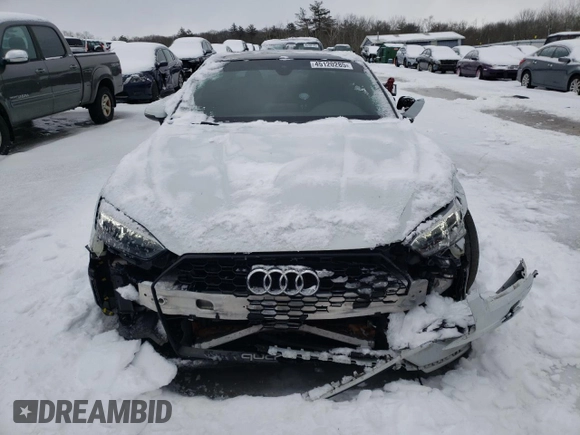 2018 Audi RS 5 z VIN WUAPWAF53JA902100, wystawiony jako Copart lot #45120285 z przebiegiem 39 423 mil mil oraz Szkody całkowita. Historia ofert i sprzedaży dostępna na DreamBid. Obrazek 5.