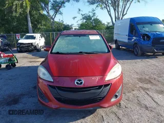 2014 Mazda Mazda5 Sport with VIN JM1CW2BLXE0163650, listed as a IAAI auction lot 42024762 with 137,314 mi miles. Bid and sale history available at carsss.com. Image 12.