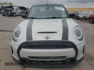 2022 MINI Convertible Cooper S z VIN WMW43DL09N3N60064, wystawiony jako Copart lot #66324525 z przebiegiem 68 126 mil mil oraz Szkoda całkowita • Salvage title. Historia ofert i sprzedaży dostępna na DreamBid. Obrazek 5.