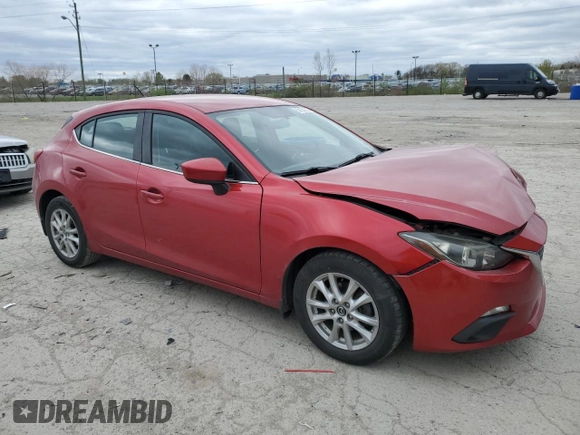 2014 Mazda 3 i Touring with VIN JM1BM1L70E1111533, listed as a Copart auction lot 53159935 with 143,035 mi miles and Salvage Title. Bid and sale history available at DreamBid. Image 4.