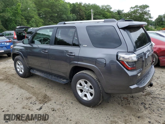2023 Toyota 4Runner SR5 with VIN JTEMU5JR5P6104499, listed as a Copart auction lot 60705645 with 26,278 mi miles and Salvage title. Bid and sale history available at DreamBid. Image 2.