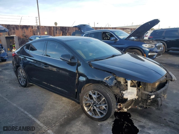 2020 Hyundai Elantra SEL with VIN 5NPD84LF4LH555476, listed as a Copart auction lot 86433294 with 72,471 mi miles and Salvage Title. Bid and sale history available at carsss.com. Image 4.