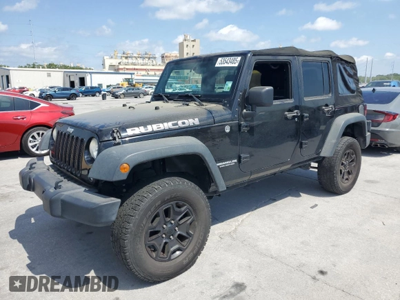 2014 Jeep Wrangler Unlimited Rubicon with VIN 1C4BJWFGXEL292145, listed as a Copart auction lot 53543485 with 121,884 mi miles and Clean Title. Bid and sale history available at carsss.com. Image 1.