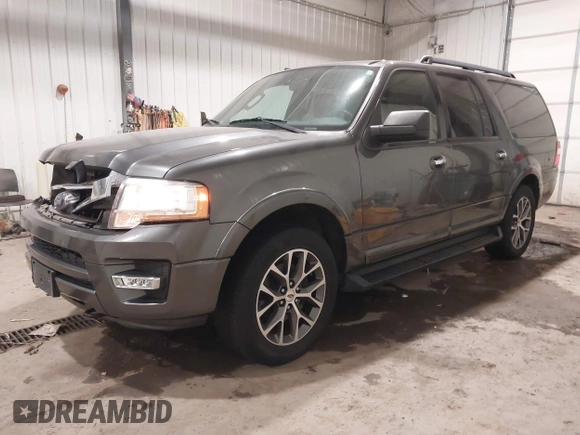 2017 Ford Expedition Max XLT z VIN 1FMJK1JT3HEA44999, wystawiony jako IAAI lot #41492898 z przebiegiem 146 349 mil mil oraz . Historia ofert i sprzedaży dostępna na DreamBid. Obrazek 2.