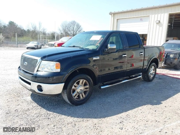 2008 Ford F-150 XLT with VIN 1FTPW12V68FB66012, listed as a IAAI auction lot 41790155 with 206,549 mi miles. Bid and sale history available at carsss.com. Image 2.