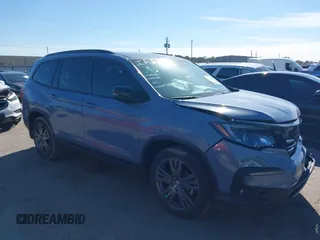 2022 Honda Pilot Sport z VIN 5FNYF5H34NB016711, wystawiony jako IAAI lot #41175815 z przebiegiem 28 635 mil mil oraz . Historia ofert i sprzedaży dostępna na DreamBid. Obrazek 1.