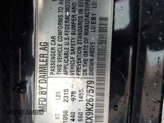 2009 Smart fortwo Passion z VIN WMEEK31XX9K267579, wystawiony jako Copart lot #63469494 z przebiegiem 110 705 mil mil oraz Szkoda całkowita • Salvage title. Historia ofert i sprzedaży dostępna na DreamBid. Obrazek 13.