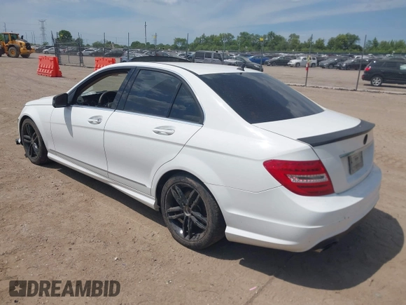 2014 Mercedes-Benz C 250 Sport with VIN WDDGF4HB5EA947035, listed as a IAAI auction lot 42538526 with 119,858 mi miles and . Bid and sale history available at DreamBid. Image 3.