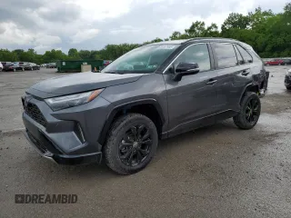 2023 Toyota RAV4 Hybrid XSE with VIN 4T3E6RFV4PU120269, listed as a Copart auction lot 55467935 with 16,019 mi miles and Salvage title. Bid and sale history available at DreamBid. Image 1.