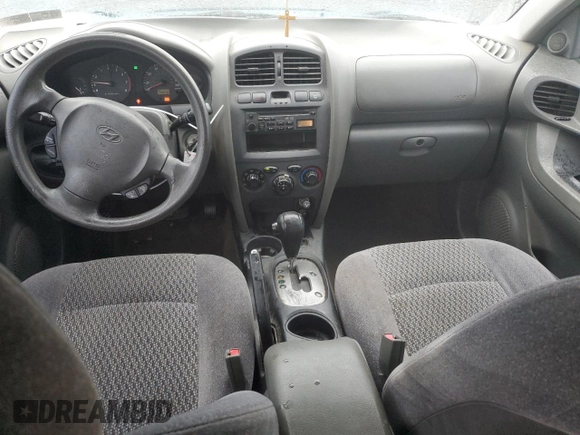 2004 Hyundai Santa Fe with VIN KM8SB12B84U715562, listed as a Copart auction lot 72620004 with 148,416 mi miles and Salvage Title. Bid and sale history available at carsss.com. Image 8.