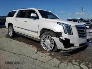2016 Cadillac Escalade ESV Premium Collection z VIN 1GYS4JKJ7GR199458, wystawiony jako Copart lot #54258705 z przebiegiem 148 150 mil mil oraz Szkoda całkowita • Salvage title. Historia ofert i sprzedaży dostępna na DreamBid. Obrazek 4.