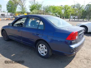 2003 Honda Civic LX with VIN 2HGES16583H594640, listed as a IAAI auction lot 42157801 with 167,981 mi miles. Bid and sale history available at carsss.com. Image 3.