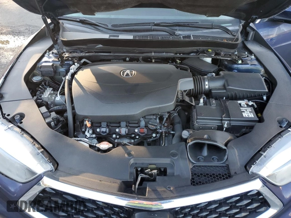 2020 Acura TLX w/Technology Pkg with VIN 19UUB2F4XLA004493, listed as a Copart auction lot 87102564 with 34,037 mi miles and Salvage Title. Bid and sale history available at carsss.com. Image 13.