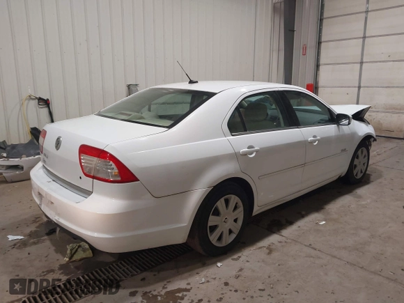 2007 Mercury Milan with VIN 3MEHM07Z37R649179, listed as a IAAI auction lot 40904291 with 92,282 mi miles. Bid and sale history available at carsss.com. Image 4.
