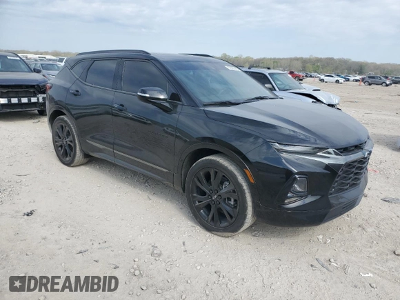 2022 Chevrolet Blazer RS с VIN 3GNKBERS8NS218666, выставлен на аукционе Copart как лот 52580525 с пробегом 43 289 миль миль и Списание • Salvage title. История ставок и продаж доступна на DreamBid. Изображение 4.