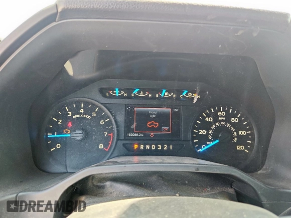 2017 Ford F-150 XL z VIN 1FTEX1C8XHKC42383, wystawiony jako Copart lot #61959955 z przebiegiem 163 055 mil mil oraz Szkoda całkowita • Salvage title. Historia ofert i sprzedaży dostępna na DreamBid. Obrazek 9.
