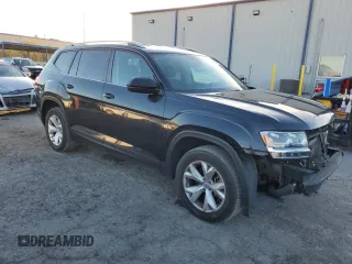 2018 Volkswagen Atlas S z VIN 1V2AP2CA2JC599322, wystawiony jako Copart lot #85082854 z przebiegiem 144 813 mil mil oraz Szkoda całkowita • Salvage title. Historia ofert i sprzedaży dostępna na DreamBid. Obrazek 4.