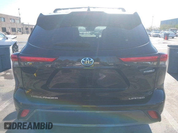 2021 Toyota Highlander Hybrid Limited with VIN 5TDYARAH8MS006883, listed as a IAAI auction lot 41507332 with 169,210 mi miles and . Bid and sale history available at DreamBid. Image 16.
