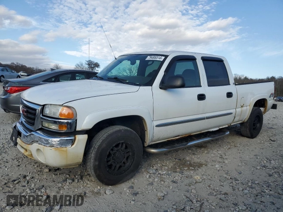 2007 GMC Sierra 1500HD SLE z VIN 1GTGK13U97F142349, wystawiony jako Copart lot #79495514 z przebiegiem 194 916 mil mil oraz Czysty tytuł • Clean title. Historia ofert i sprzedaży dostępna na DreamBid. Obrazek 1.
