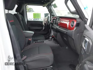 2022 Jeep Wrangler Unlimited Rubicon z VIN 1C4HJXFN4NW123610, wystawiony jako IAAI lot #41396002 z przebiegiem 45 083 mil mil oraz . Historia ofert i sprzedaży dostępna na DreamBid. Obrazek 5.