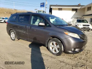 2012 Toyota Sienna LE AAS with VIN 5TDKK3DC6CS176156, listed as a Copart auction lot 45505975 with 86,791 mi miles and Salvage Title. Bid and sale history available at DreamBid. Image 4.
