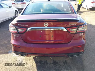 2020 Nissan Maxima Platinum with VIN 1N4AA6FV1LC377694, listed as a IAAI auction lot 40997776 with 14,321 mi miles and . Bid and sale history available at DreamBid. Image 16.