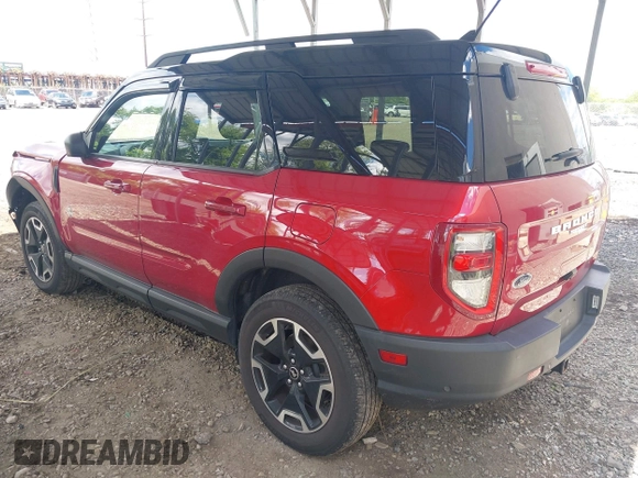 2021 Ford Bronco Sport Outer Banks with VIN 3FMCR9C63MRB00151, listed as a IAAI auction lot 42190024 with 42,051 mi miles and . Bid and sale history available at DreamBid. Image 3.