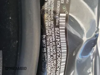 2015 BMW 4 Series 428i xDrive z VIN WBA3N9C55FK247728, wystawiony jako Copart lot #47358985 z przebiegiem 62 284 mil mil oraz Szkoda całkowita • Salvage title. Historia ofert i sprzedaży dostępna na DreamBid. Obrazek 12.
