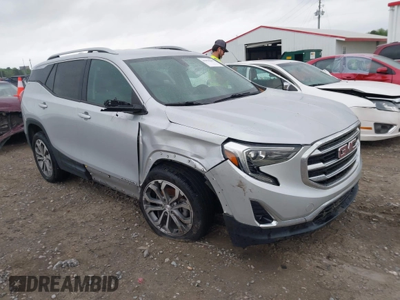 2019 GMC Terrain SLT z VIN 3GKALPEV4KL158442, wystawiony jako IAAI lot #41955667 z przebiegiem 123 306 mil mil oraz . Historia ofert i sprzedaży dostępna na DreamBid. Obrazek 1.