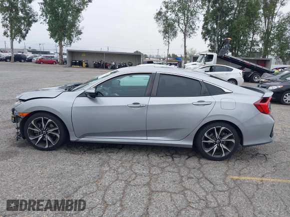 2018 Honda Civic Si with VIN 2HGFC1E50JH708274, listed as a IAAI auction lot 42034872 with 48,551 mi miles and . Bid and sale history available at DreamBid. Image 14.