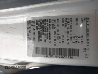 2013 Nissan NV200 SV with VIN 3N6CM0KN9DK692538, listed as a IAAI auction lot 41389689 with Not Provided miles and . Bid and sale history available at carsss.com. Image 9.