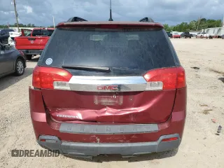 2012 GMC Terrain SLE-2 with VIN 2GKALSEK6C6342375, listed as a Copart auction lot 53983385 with 247,023 mi miles and Salvage Title. Bid and sale history available at DreamBid. Image 6.