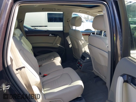 2015 Audi Q7 Premium Plus with VIN WA1LMAFEXFD017765, listed as a IAAI auction lot 41668717 with 134,180 mi miles and . Bid and sale history available at DreamBid. Image 8.