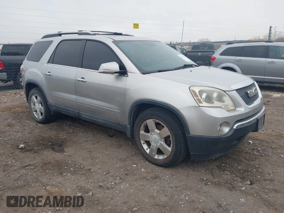 2007 GMC Acadia SLT with VIN 1GKEV337X7J173793, listed as a IAAI auction lot 41175636 with 212,005 mi miles. Bid and sale history available at carsss.com. Image 1.