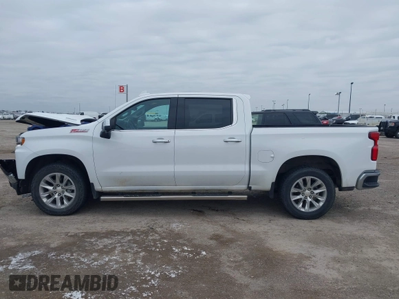 2021 Chevrolet Silverado 1500 LTZ with VIN 3GCUYGET3MG338547, listed as a IAAI auction lot 41621179 with 25,335 mi miles and . Bid and sale history available at DreamBid. Image 14.